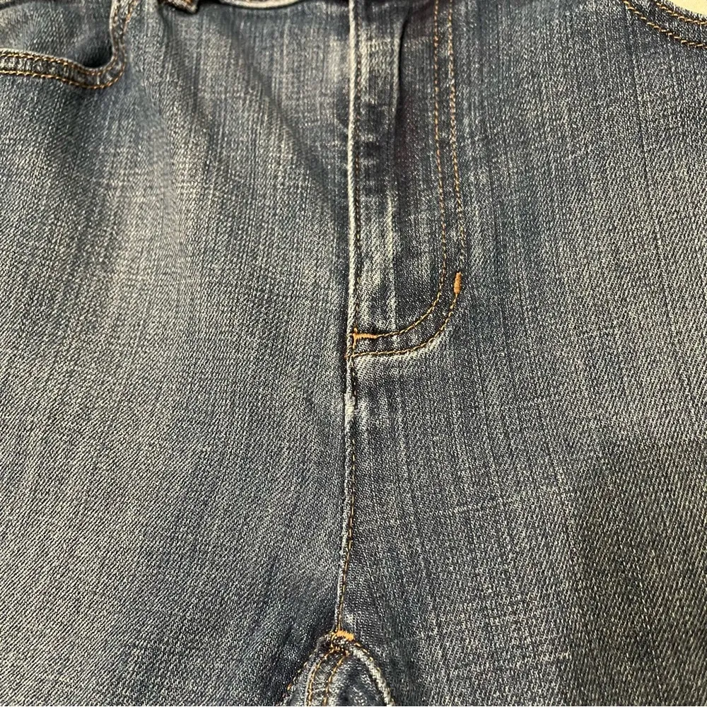 Eileen Fisher Medium Wash Straight Leg Jeans, Sz 2 - Image 14