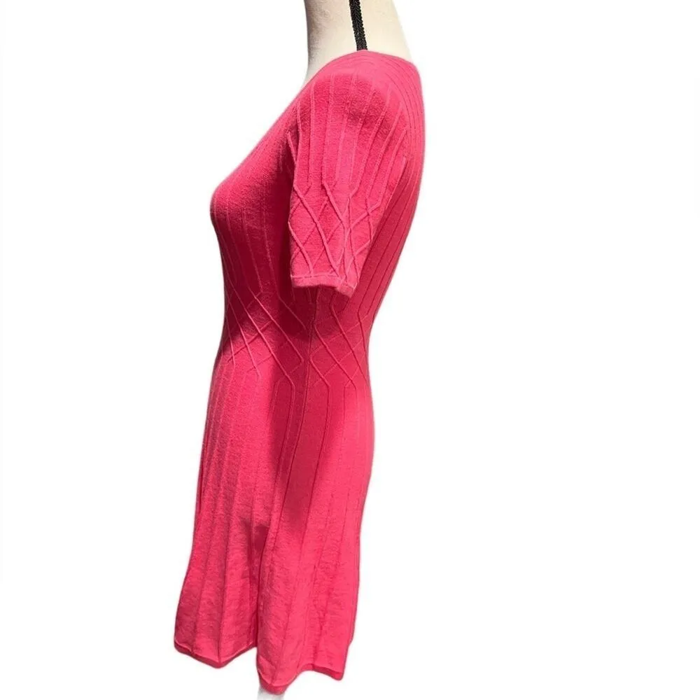 TRINA TURK Maliyah V-Neck Knit Sweater Dress Size XS NWT - Image 6