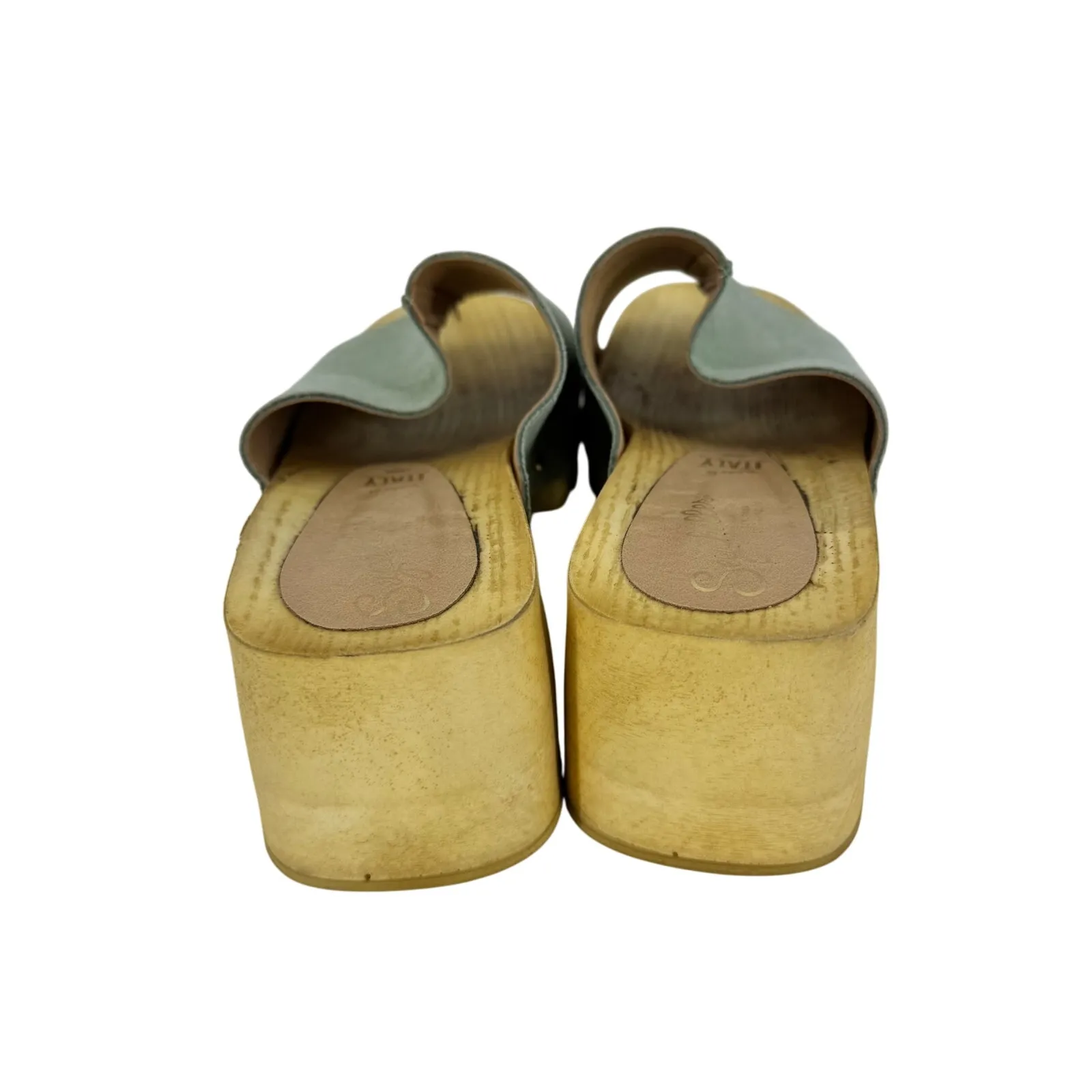 SEYCHELLES Scene Block Heel Sandal In Sage - Image 3
