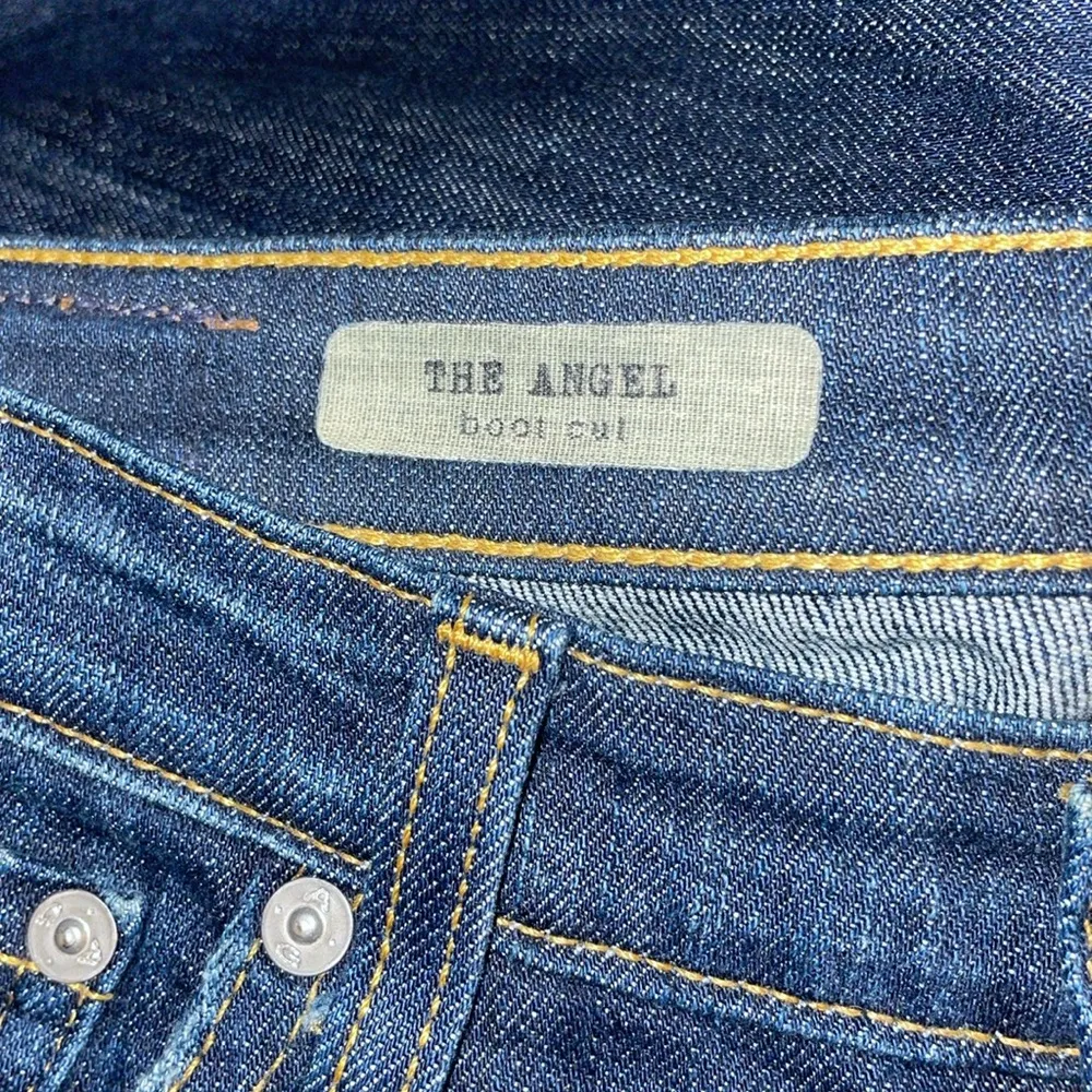 AG Adriano Goldschmied Women’s Sz 27 The Angel Jeans Bootcut Dark Wash - Image 3