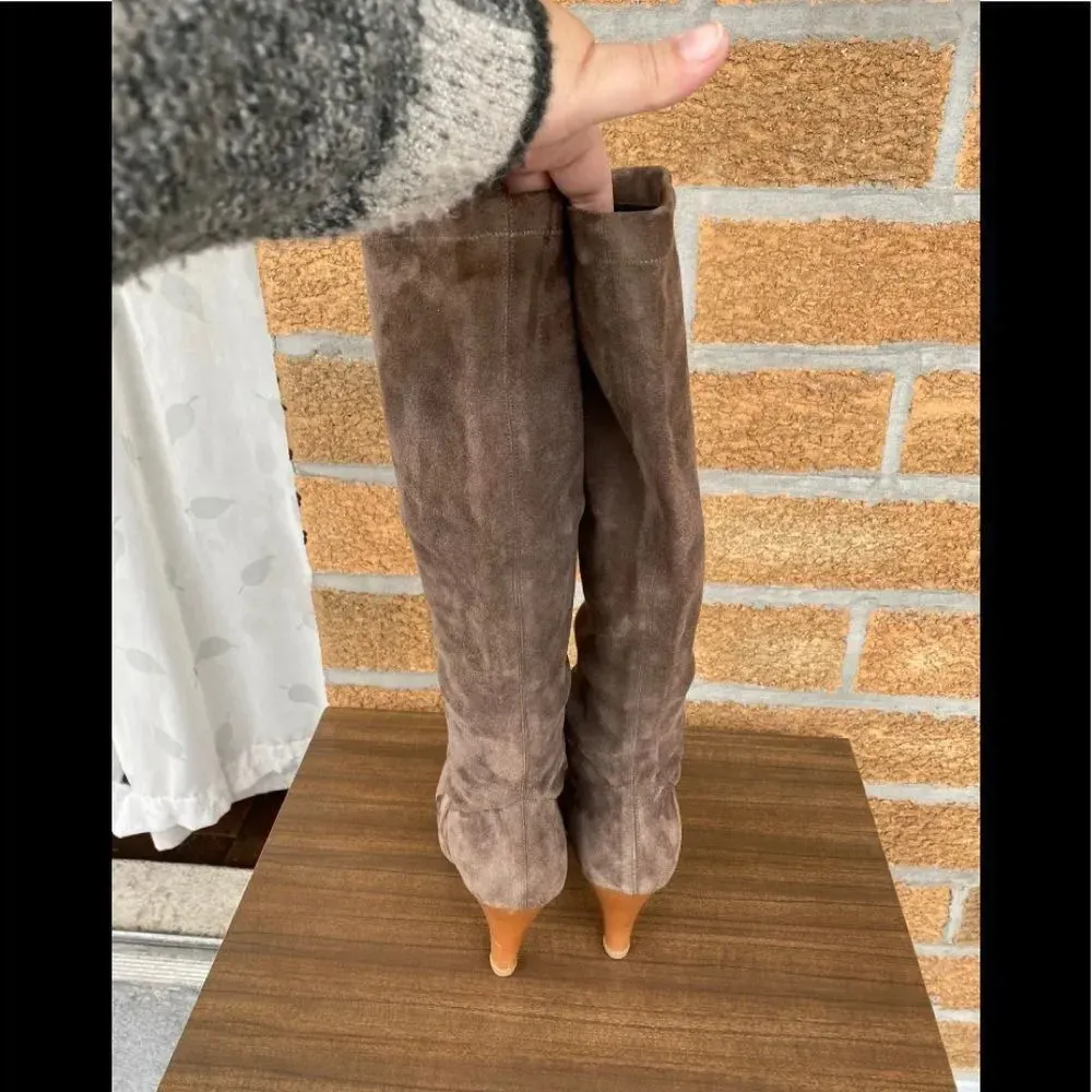 Marni tall boots size 39/8 Brown - Image 6