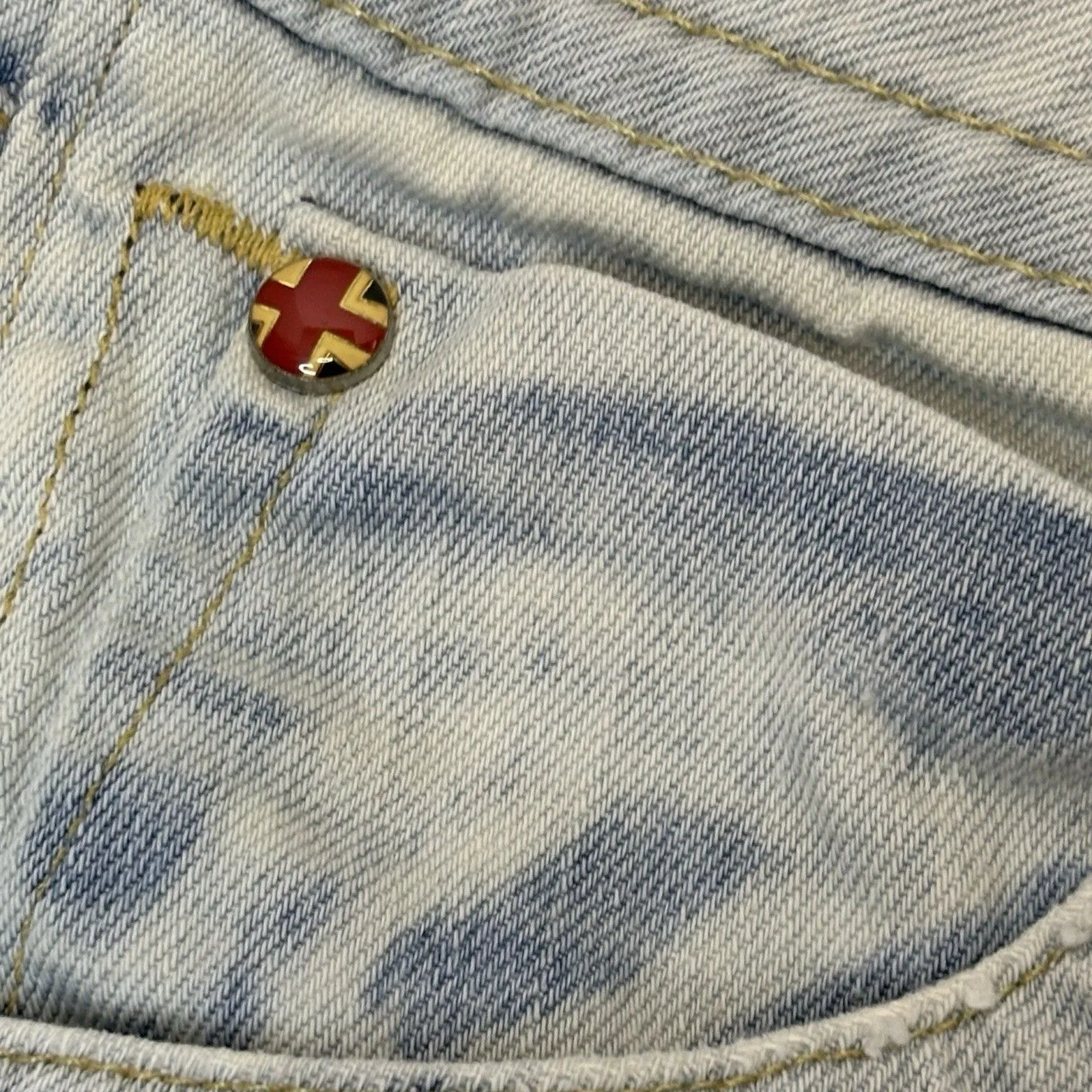 Hudson Women’s Jean Tie Dye Flare Size 30 Made In USA - Image 10