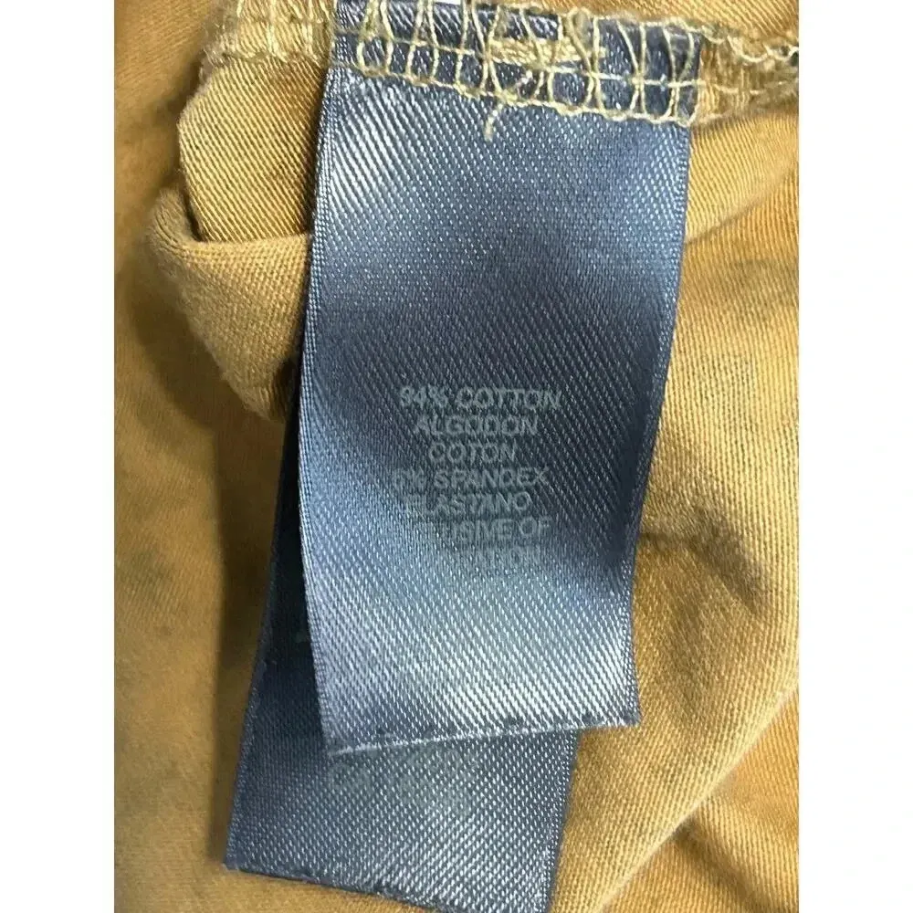 Liz Claiborne V-Neck Long-Sleeved Shirt Size Large Leopard Animal Print Top Tee - Image 4