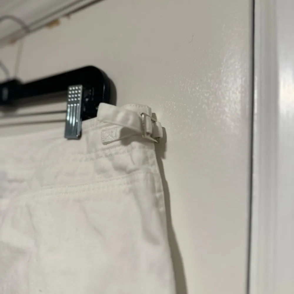 Lauren Ralph Lauren Sz: 14 Women White Chino Shorts Stretch Cotton Preppy. - Image 10