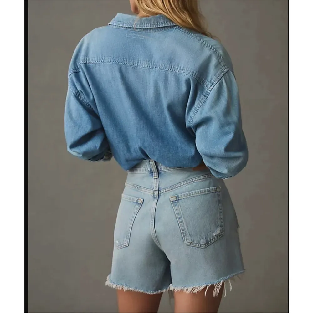 Citizens of Humanity Annabelle Long Vintage Shorts 30 NWT Relaxed Vintage denim - Image 2
