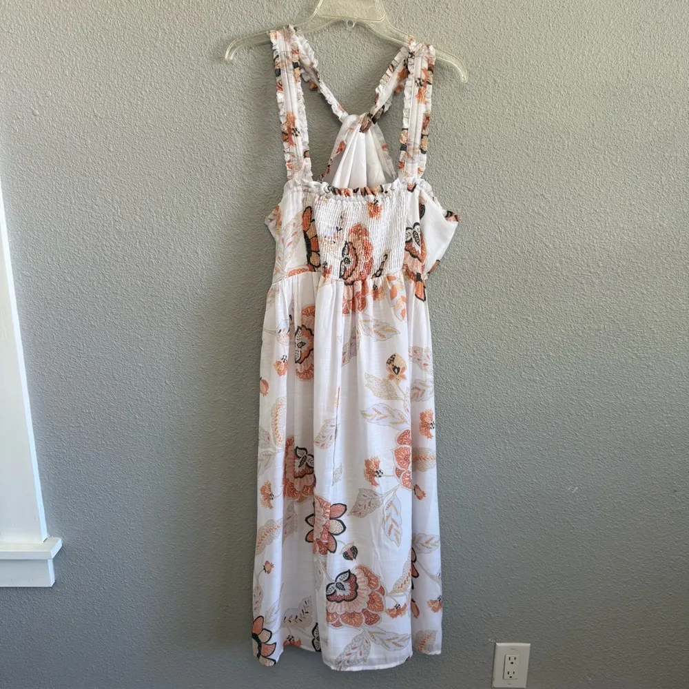 Lauren Conrad Floral Halter Midi‎ Dress NWT Size XL - Image 2