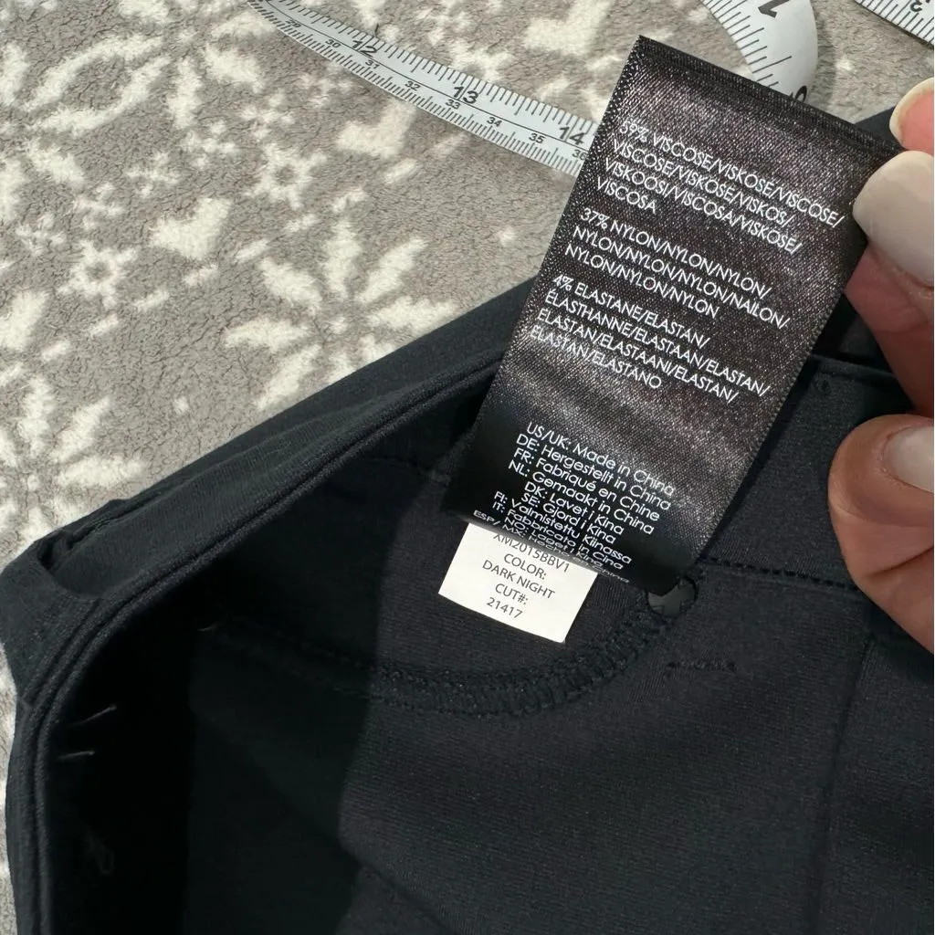 New Stitch Fix Liverpool Madonna Legging Stretch Ponte Pant Dark Night Size 6/28 - Image 5