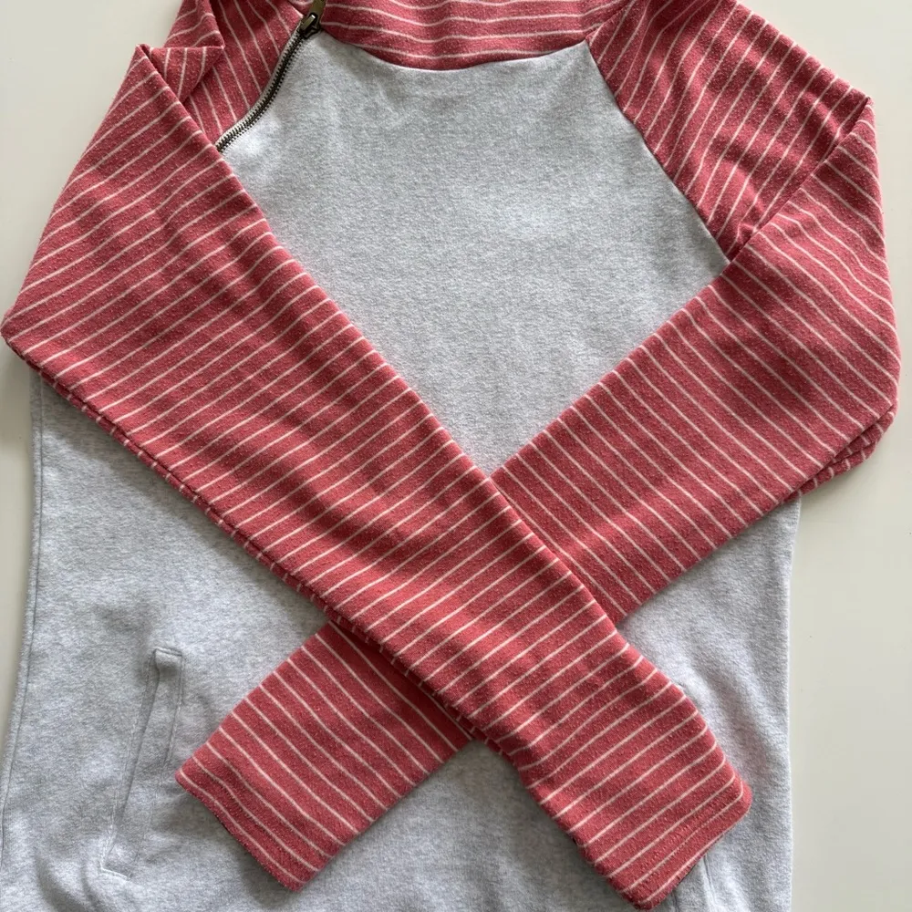 Ampersand Ave Double Hoodie Sweatshirt Size Medium Pink - Image 9