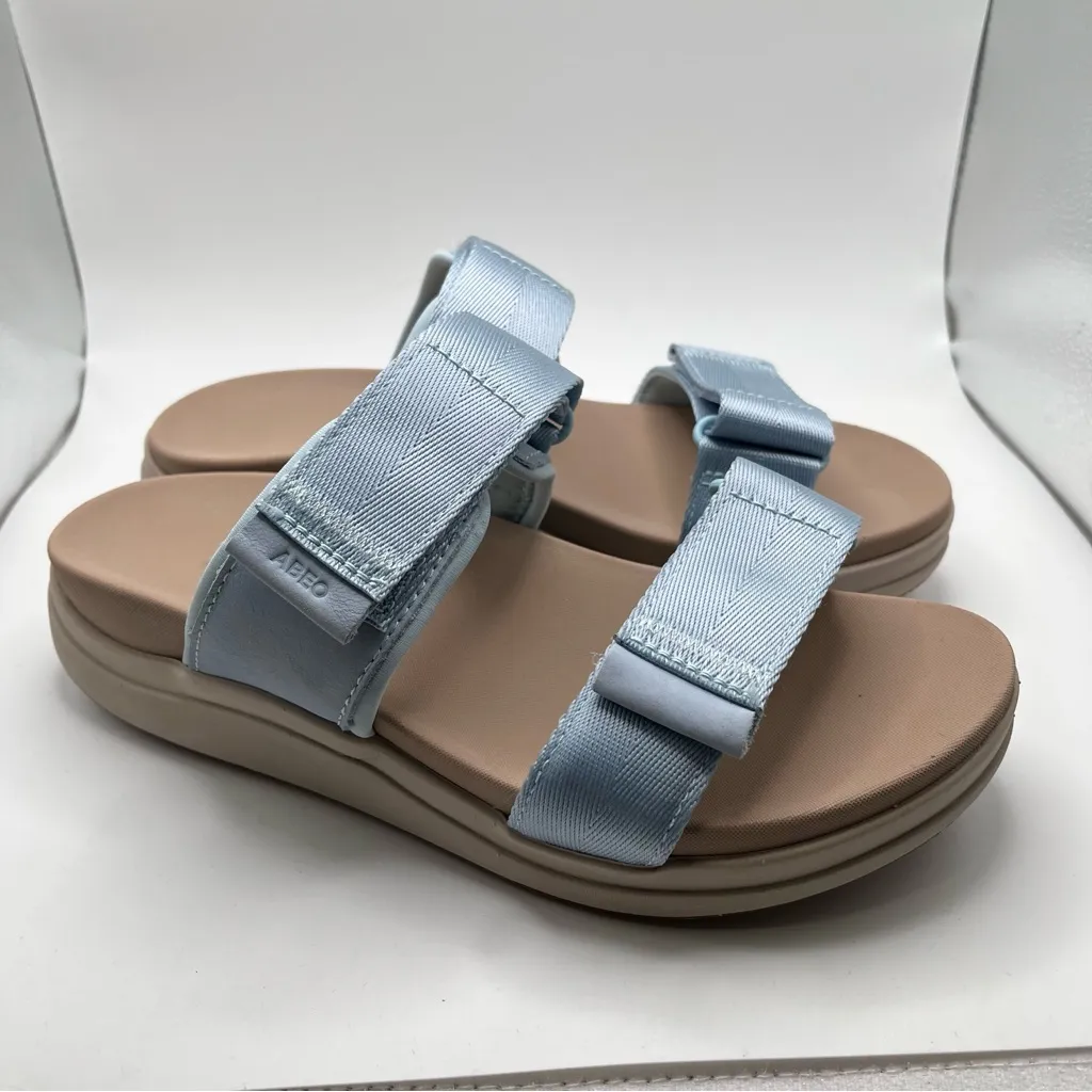 Women's ABEO Jewel Metatarsal Shoes blue slip on orthopedic comfort size 9 - Image 3