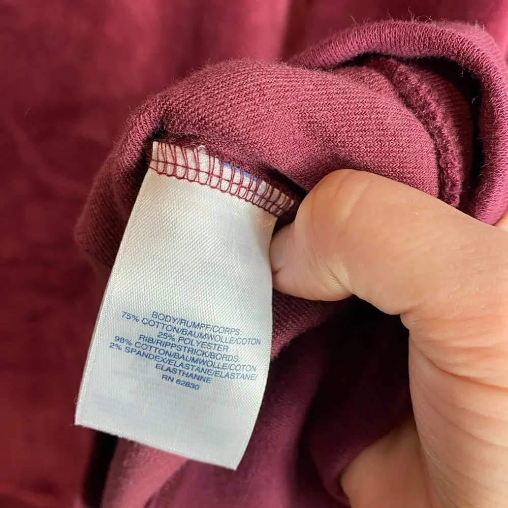 Lands End soft crew neck sweatshirt Purple Size 2X - Image 5