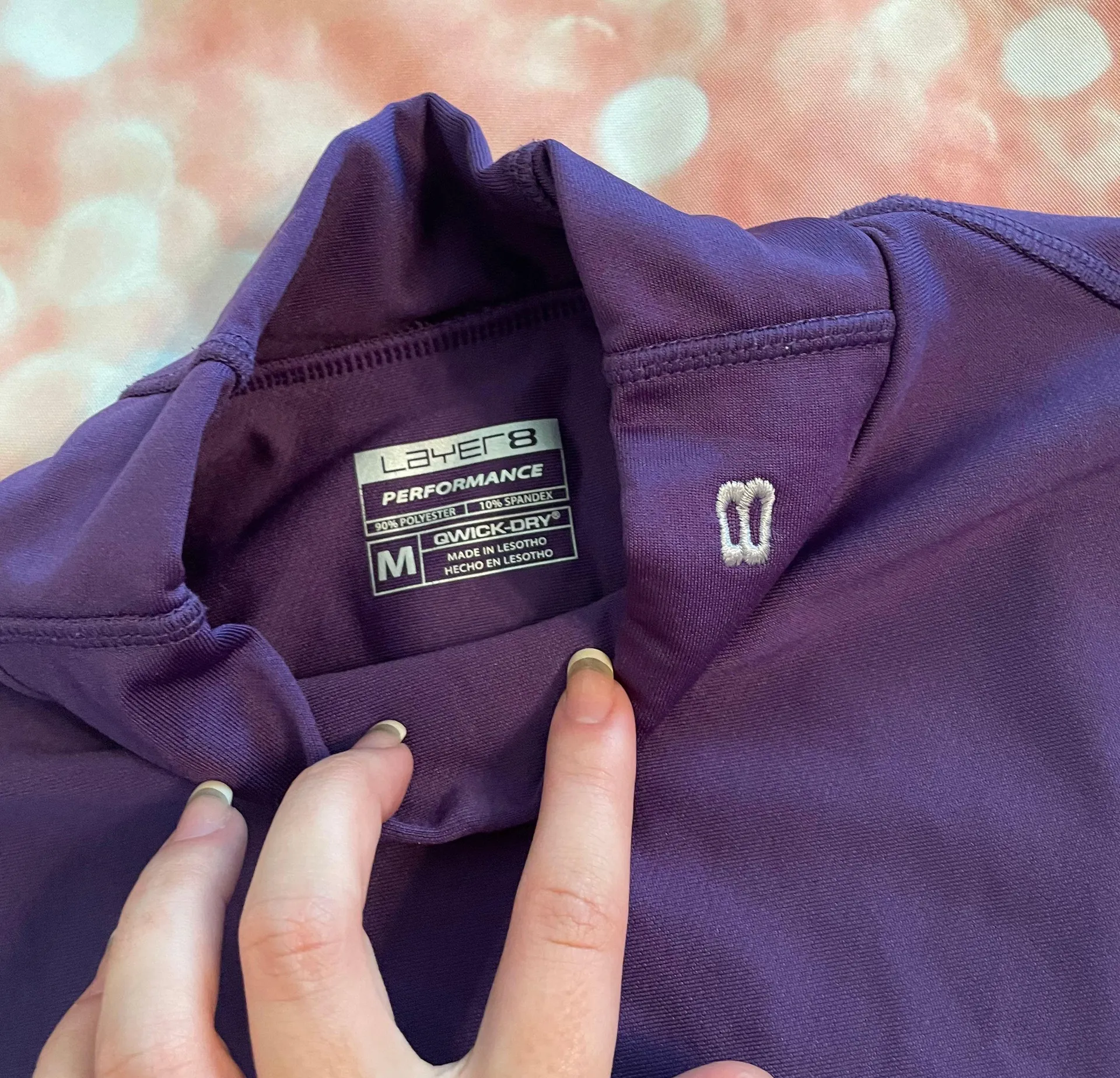 Later 8 Performance Long Sleeve Top Qwick Dry - Image 5