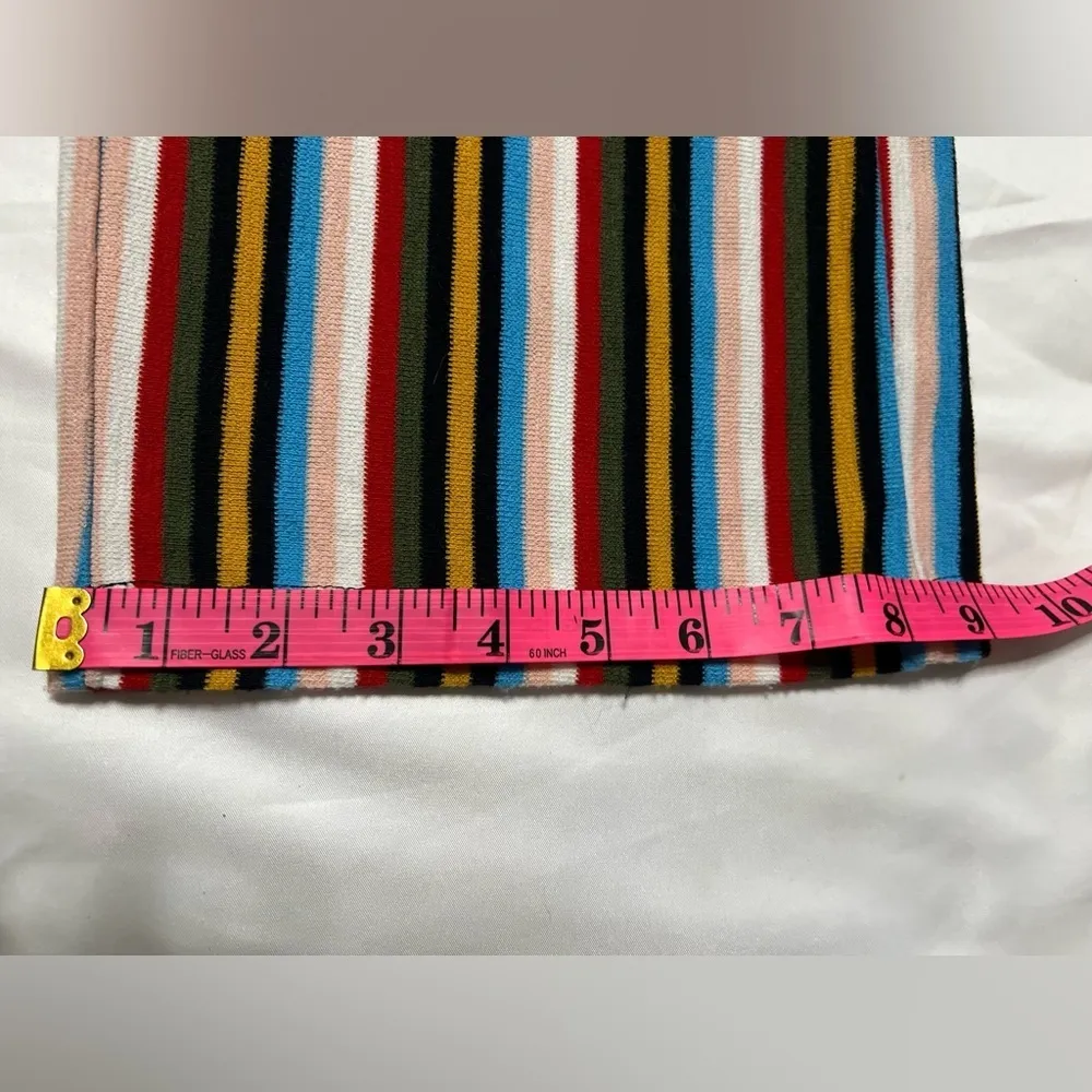 Urban Outfitters Ant Knit Colorful Striped Cropped Pants XS - Image 10