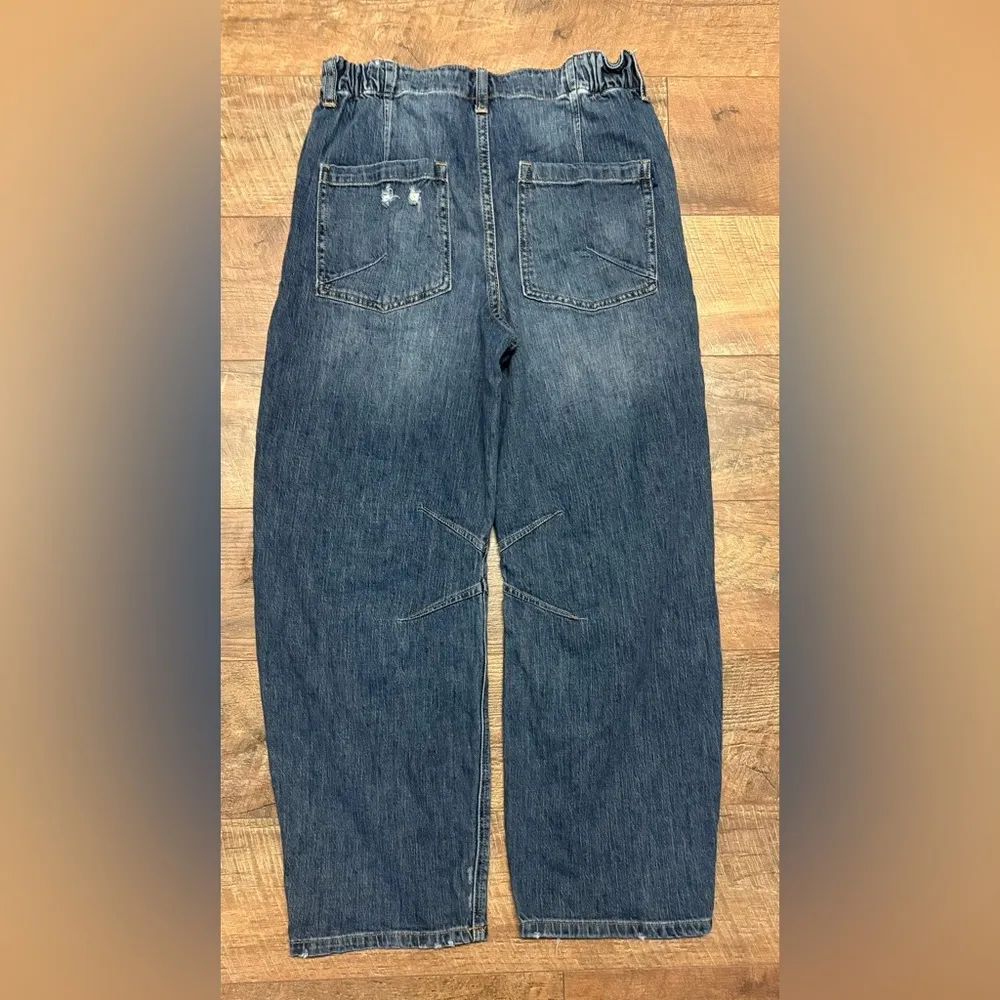 Anthropologie Pilcro The Arch Tapered Cotton Blend Jeans Size 27 - Image 6