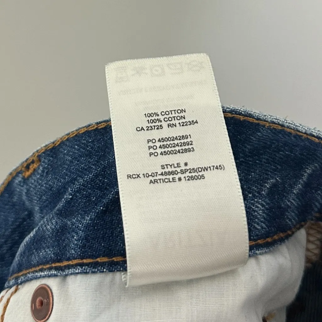 ARITZIA Denim Forum The ‘90s Vintage Micro Denim Skirt in Dark Bleu Eyeshadow - Image 8