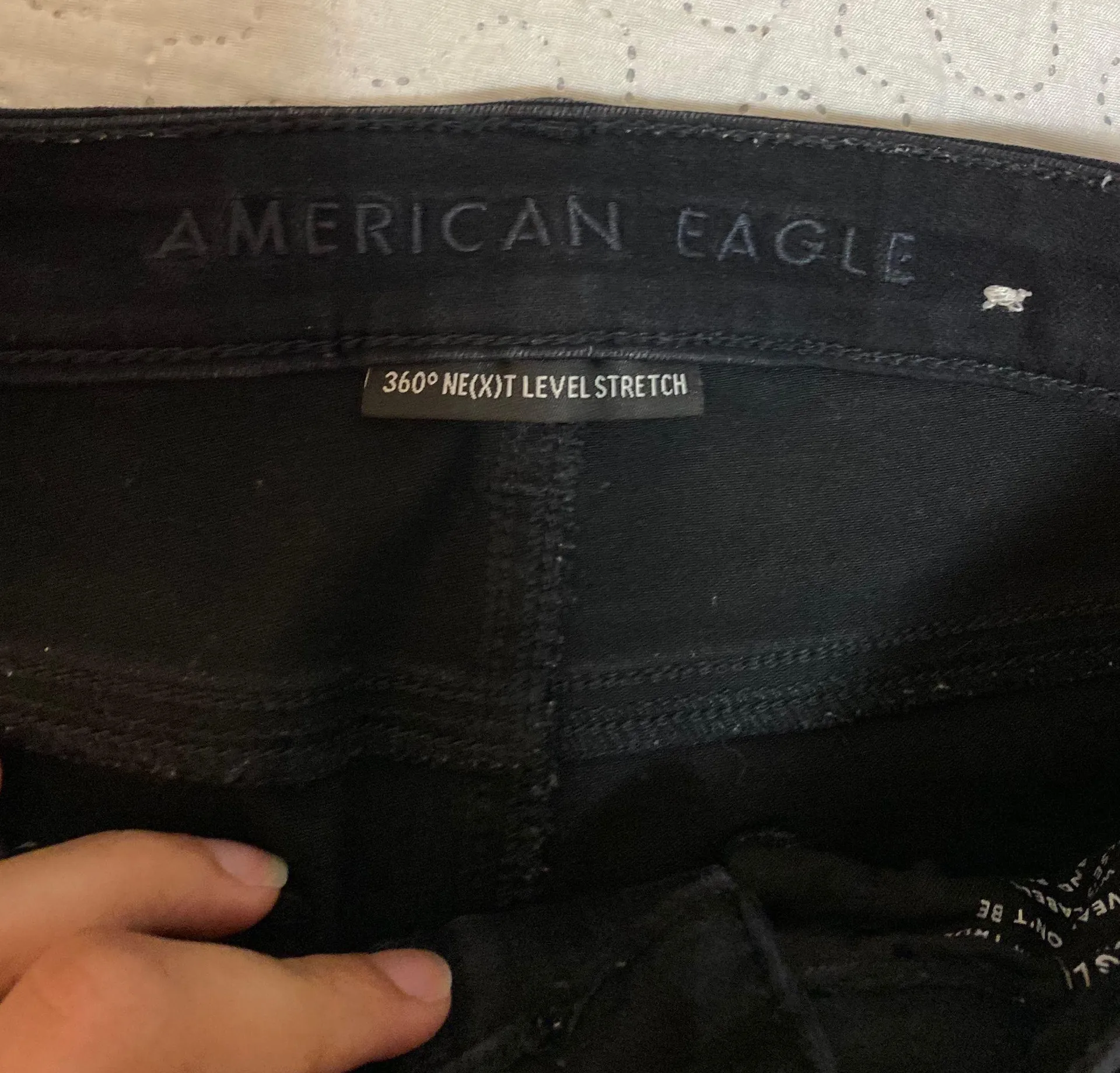 American Eagle AE Black Jeans  - Image 7
