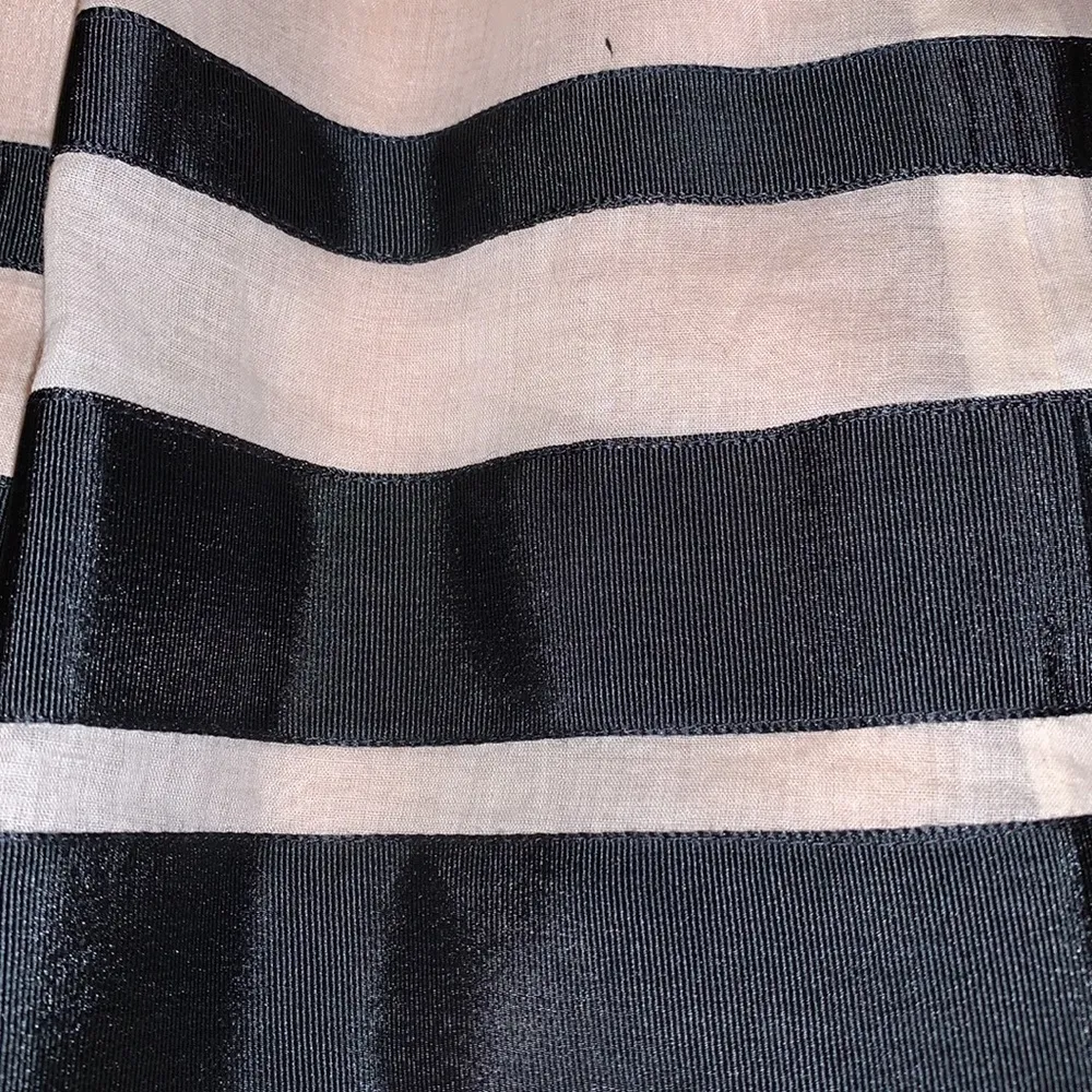 Anthropologie Odille Ivory and Grosgrain Four-If-By-Sea Skirt - Image 6