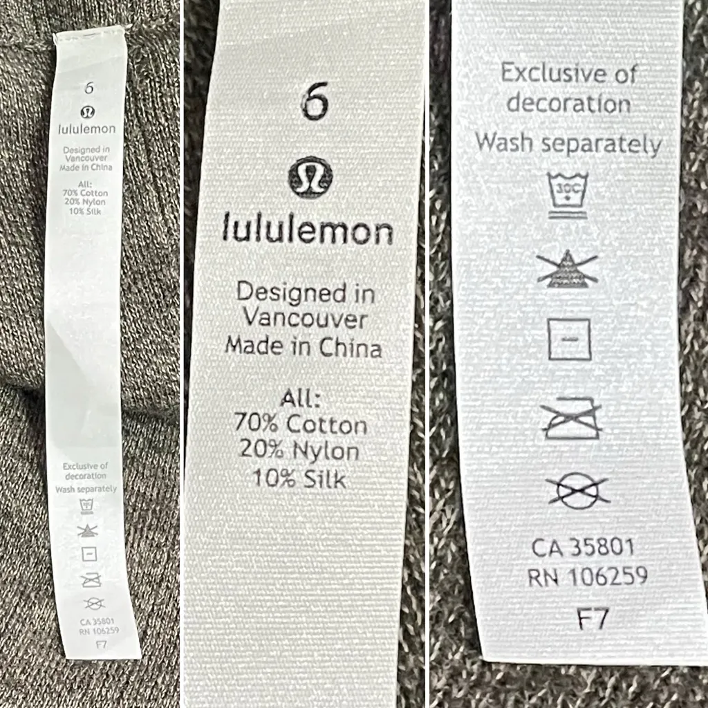 Lululemon Find Your Calm Wrap Cardigan Dark Olive Waterfall Open Front Size 6 - Image 12