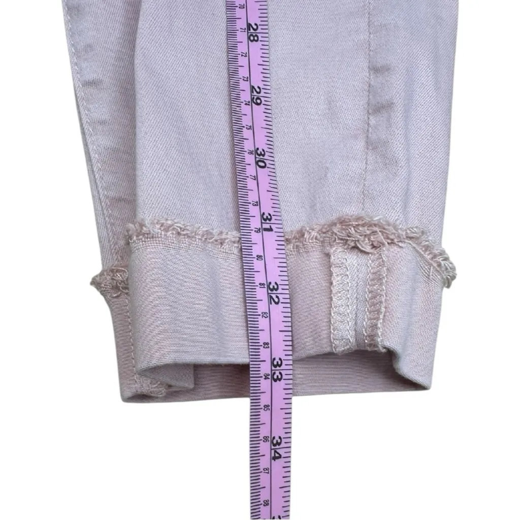 KUT from the Kloth Pink Amy Cropped Straight Leg Jeans Size 4 - Image 7