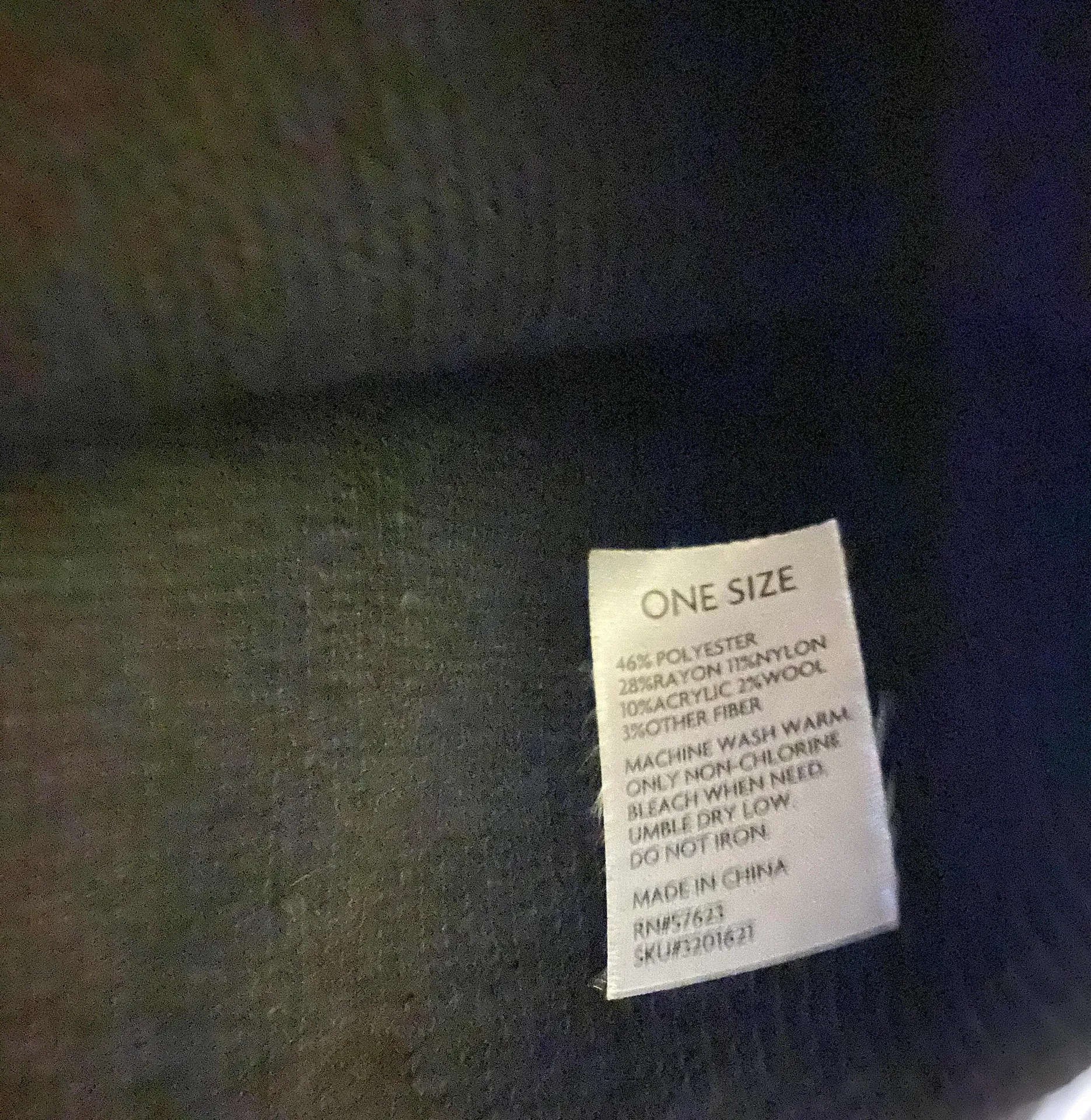 Butterfly Beanie Black - Image 2