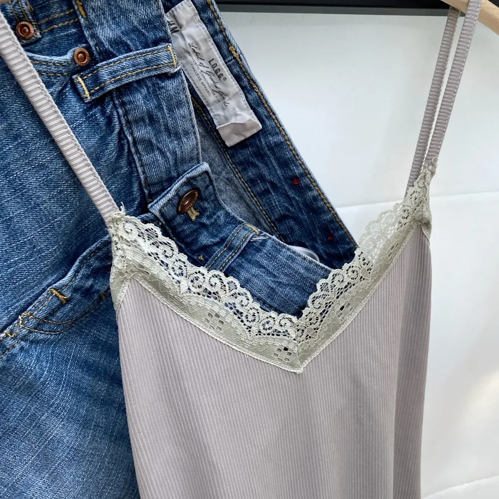 ⬇️ 2 Marked Listings for $25 - Solid Ribbed Slinky Criss Cross Bodysuit - Image 6