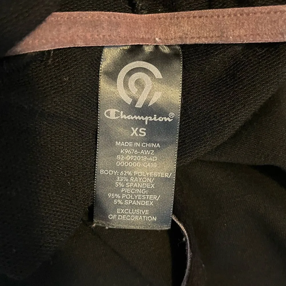 C9 by Champion Black Pull Over Cowl Neck Athletic Sweater Size XS - Image 5