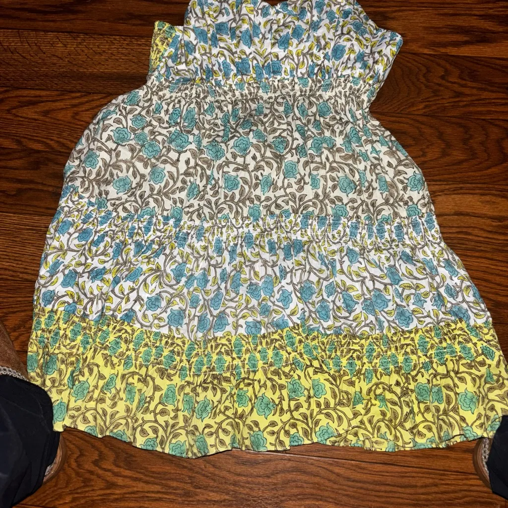 ASH & EDEN Susan Mini Dress Green Size XL - Image 4