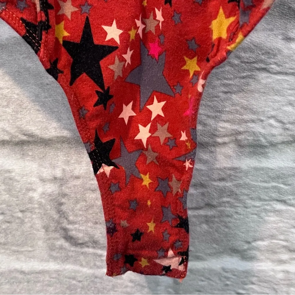 Intimately  Women’s XS Star Print Long Sleeve V-Neck Bodysuit - Image 10