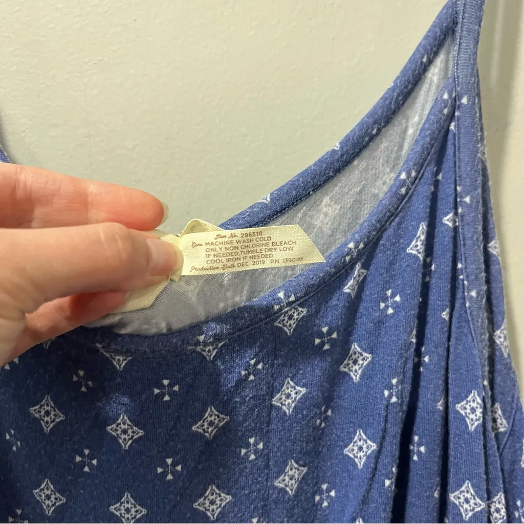 Matilda Jane lets go together jumper Women’s Medium Blue Boho Spaghetti Strap - Image 4