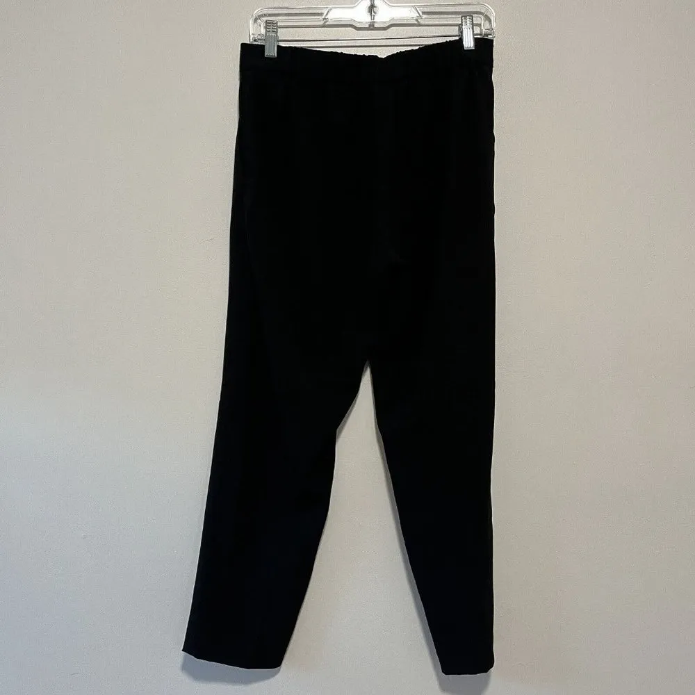 Babaton Aritzia Black Conan Pant Cropped Crepe Trousers Size 6 - Image 5