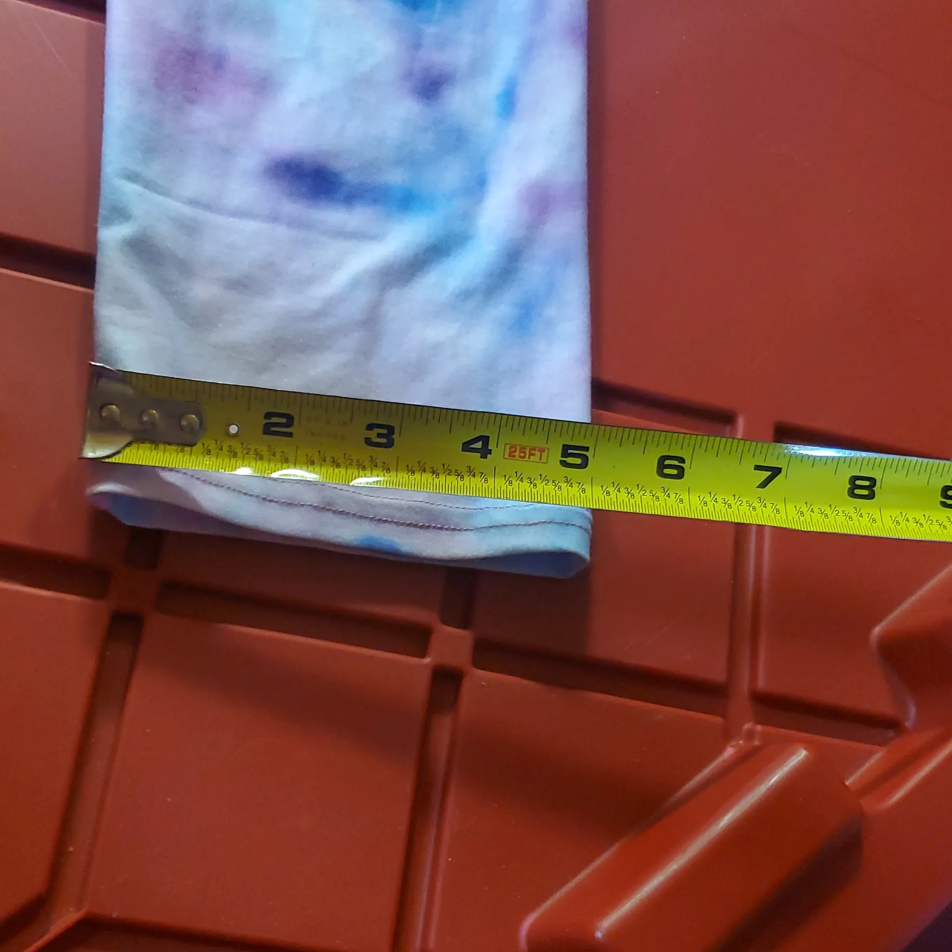 🐻 Tie dyed Long sleeved shirt Size L Pink Size L - Image 4