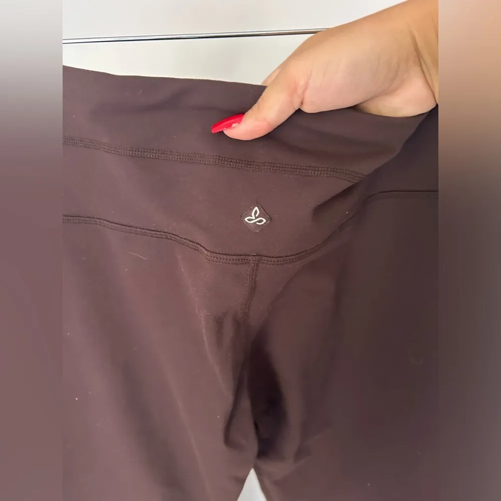 NWOT PRANA Brown Yoga‎ Pants Size Medium Tall - Image 3