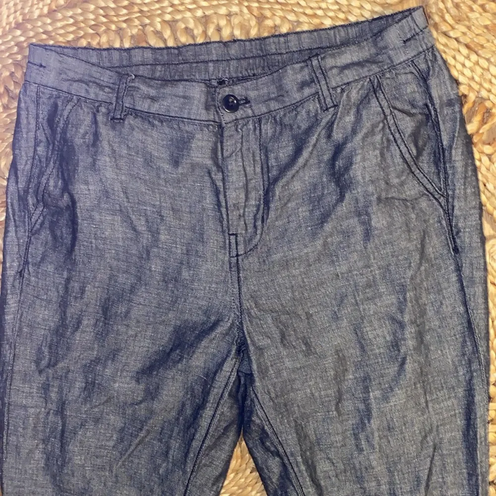 J. Crew 6 linen joggers - Image 2