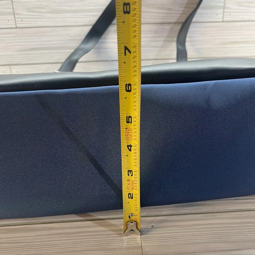 KROSER Laptop Large Diamond Quilt Shoulder Tote Laptop Computer Bag NWT Blue - Image 6