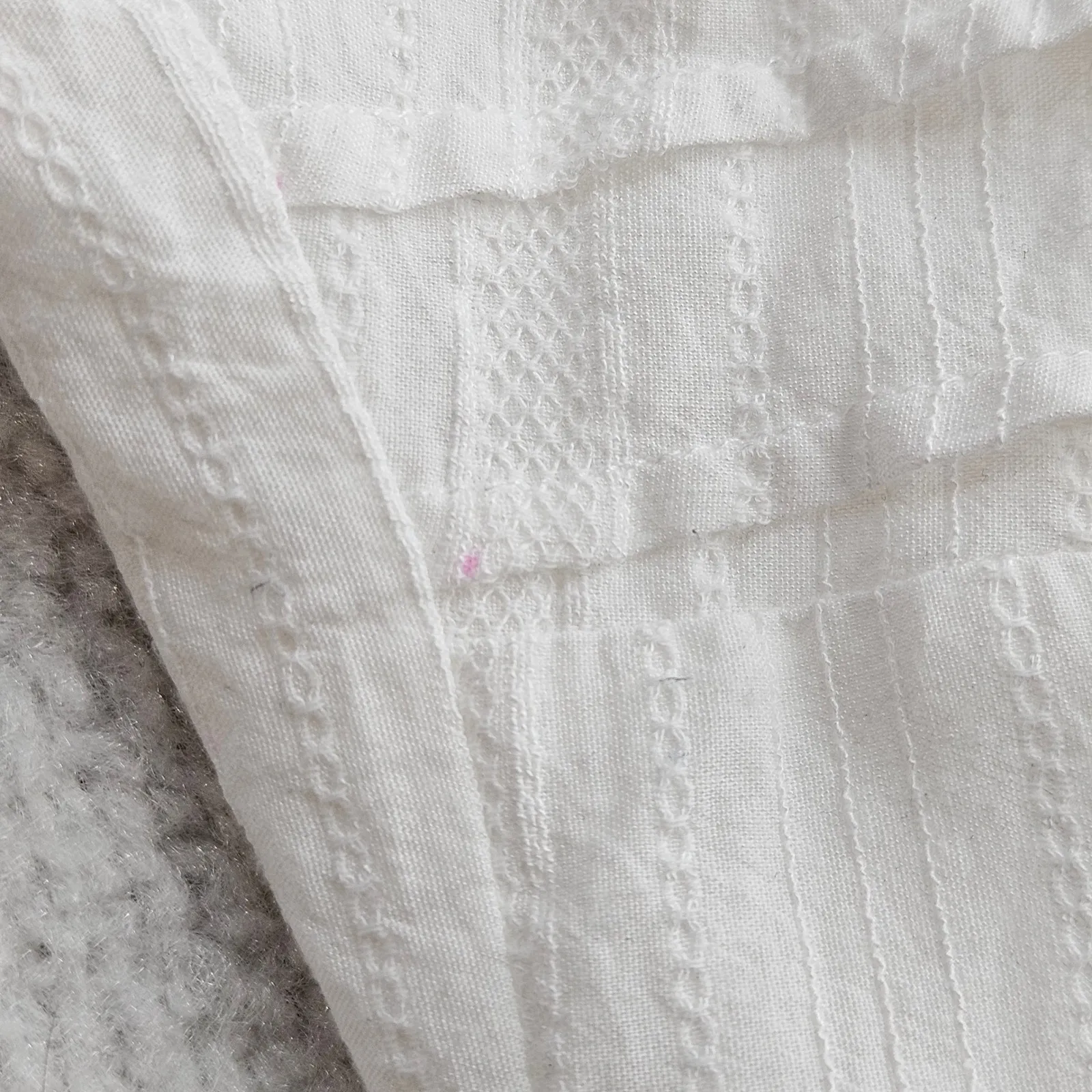 MORE TO COME Cherli Mini Dress White Bow‎ Detail Size Small - Image 11