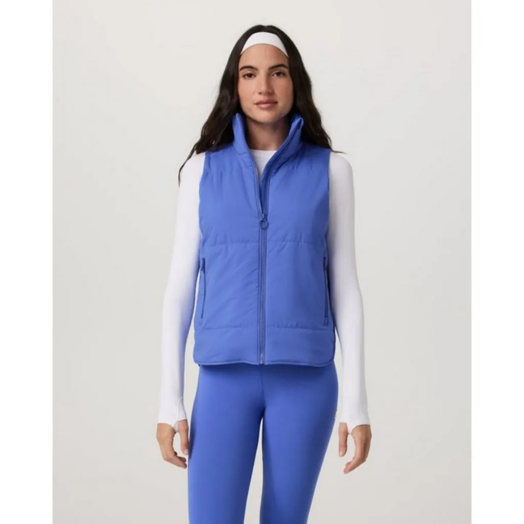 Vuori 💕💕 Canyon Insulated Vest ~ Bright Iris Small NWOT - Image 4