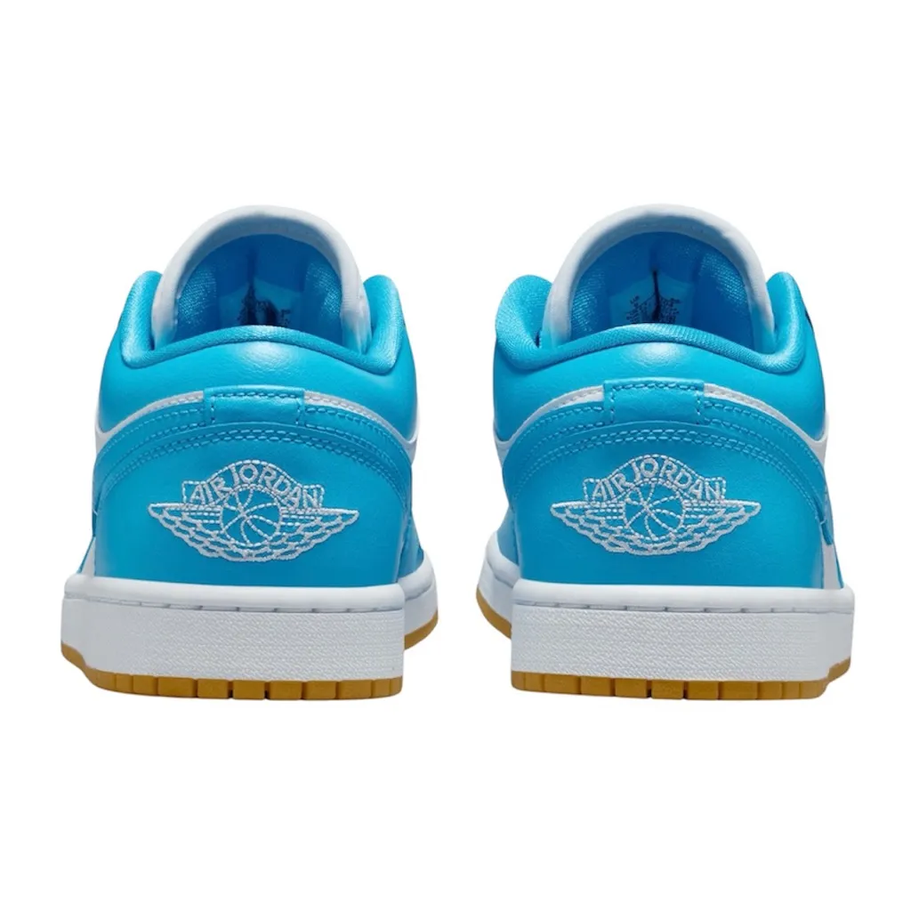 Air Jordan Women’s Blue and White Sneakers High-Top Design (FL) - Image 4