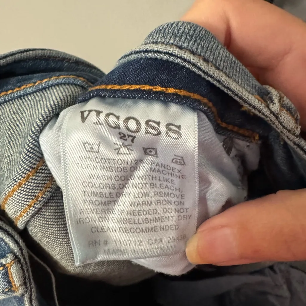 Vigoss Marley Raw Hem Skinny Jeans - Image 6