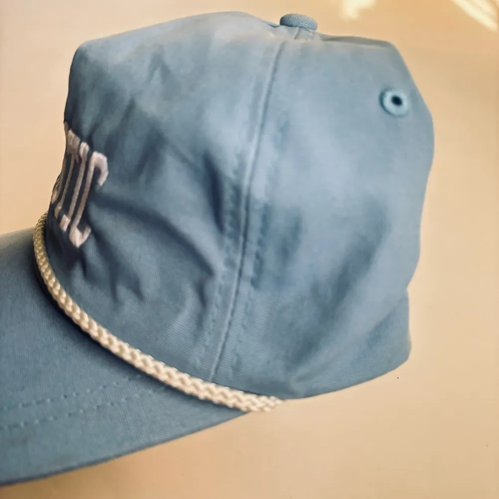 Imperial Nautical Sailor Pastel Braided Baby Blue Cotton Hat One Size - Image 3