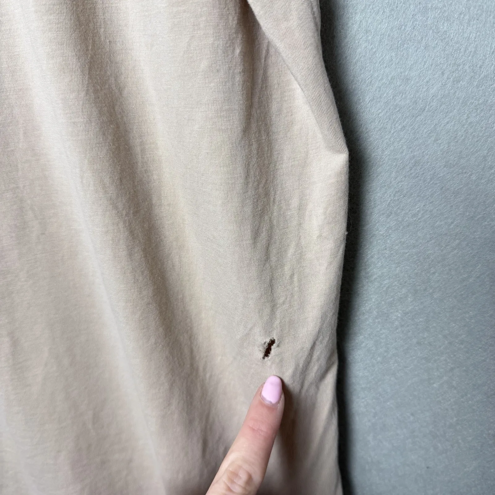 Lululemon Women’s All Yours Tee Tan Relaxed Fit Size undefined - Image 8