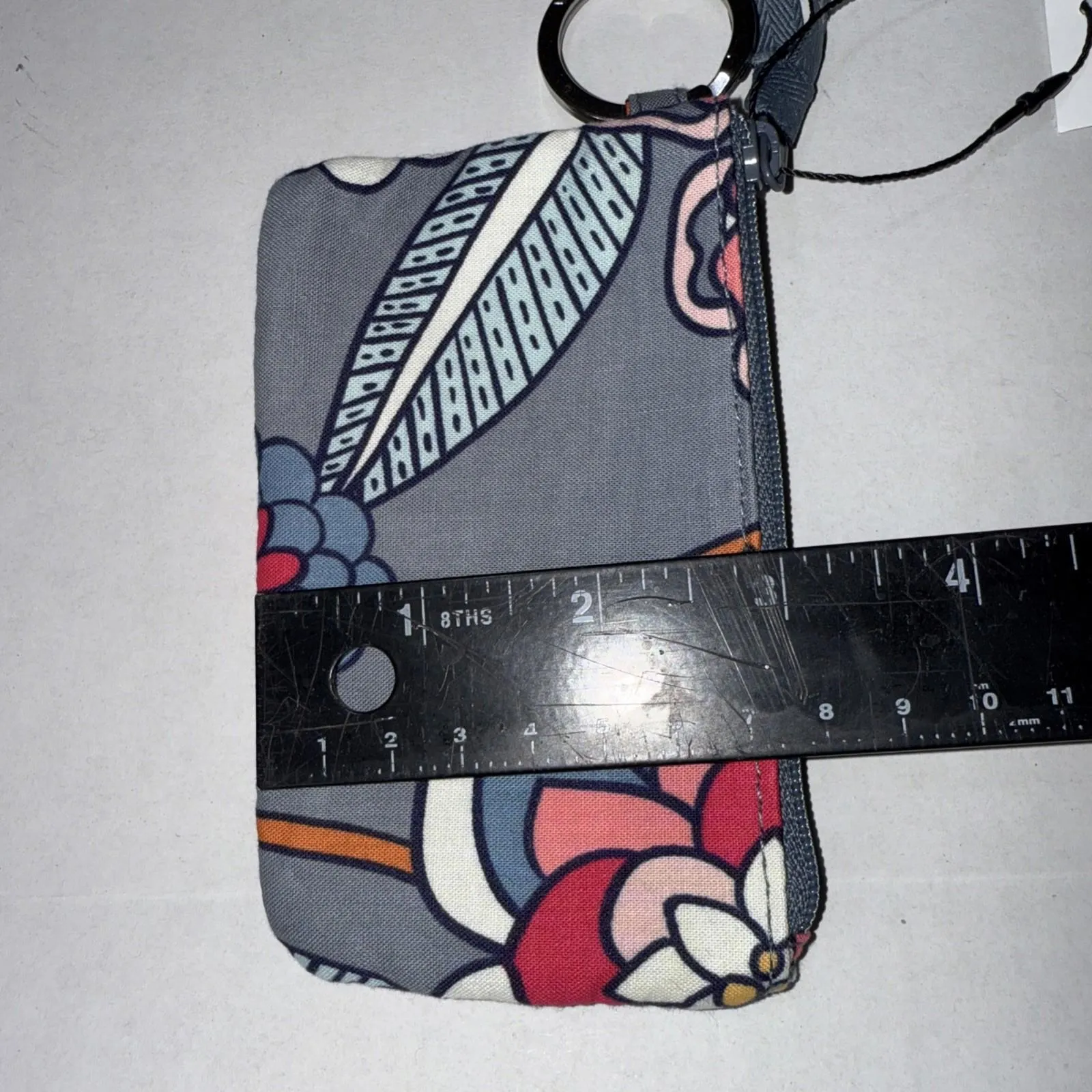 Vera Bradley Zip ID Case in Tropical Evening New With Tags Floral Vibrant NEW - Image 7