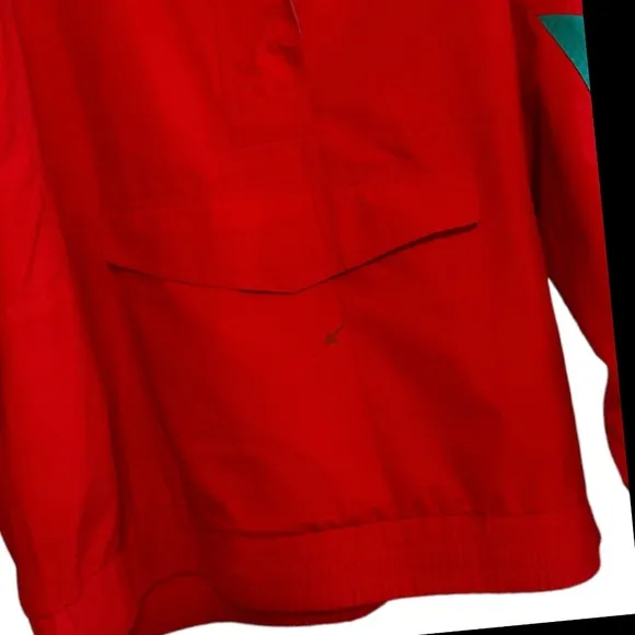 Eddie Bauer Red and Blue Gore-Tex Pullover Windbreaker Jacket‎ Sz L - Image 11