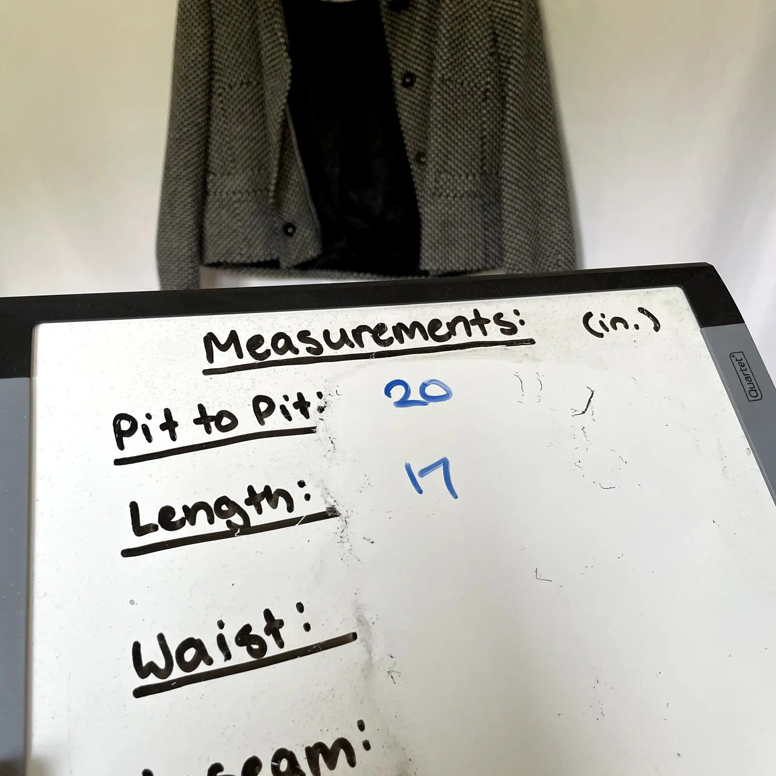 Banana Republic wool black and white checkered cropped business casual jacket 4 - Image 7