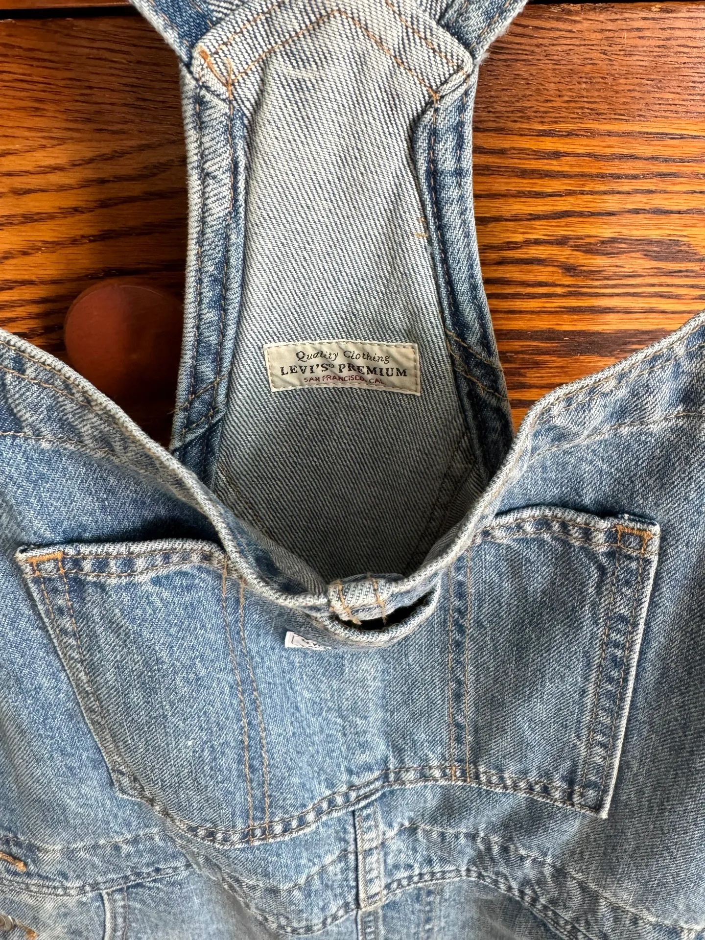 Levi’s Vintage Shortalls Overalls - Image 2