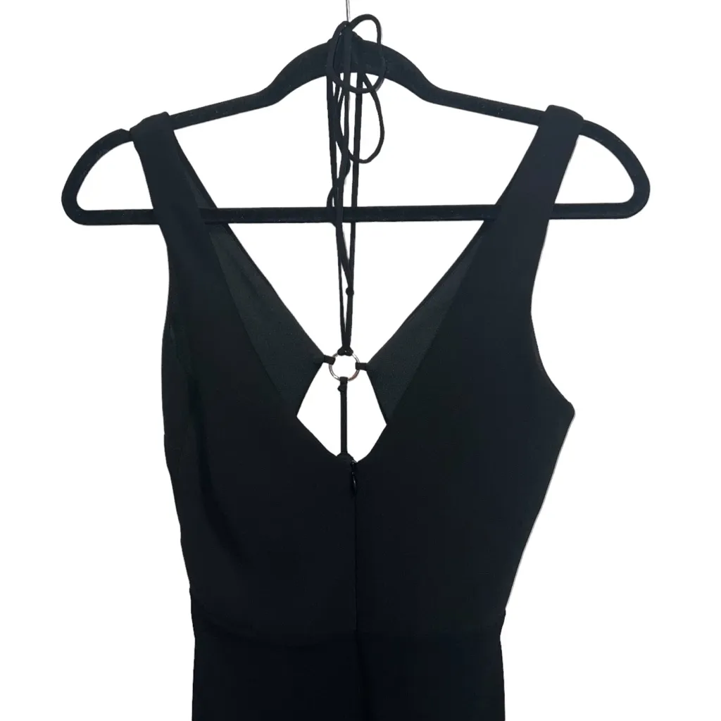 NEW NWT Bec + Bridge Adele Ring Embellished Cutout Maxi Dress Black - Image 9