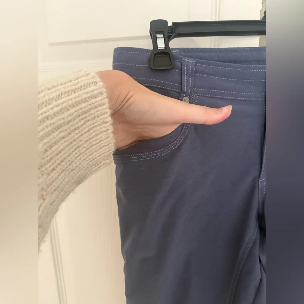 KUHL TREKR PANT Charcoal Gray Blue Pants Size 8 Regular Women’s Outdoor Active - Image 5