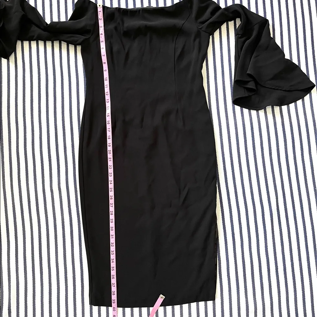 Bardot X Revolve Solange Off Shoulder Bell Sleeve Midi Dress Size 8/Medium - Image 7