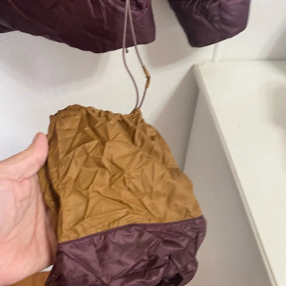 REI COOP puffer blue purple women’s Latge nylon & down Size L - Image 8