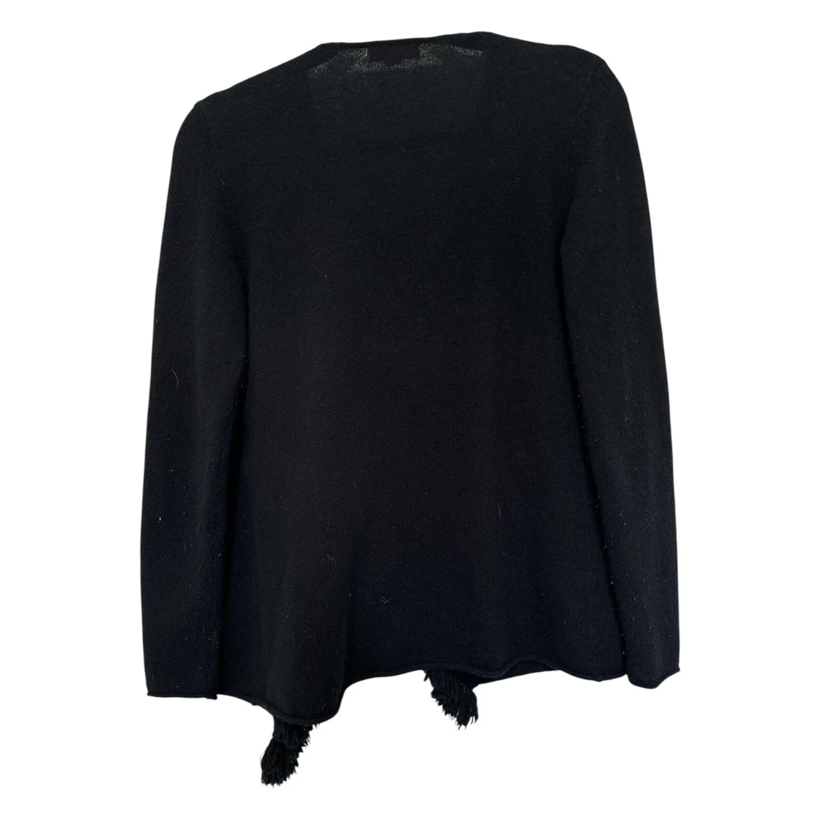 Lilly Pulitzer 100%Cashmere Wrap Sweater Black Size XS - Image 7