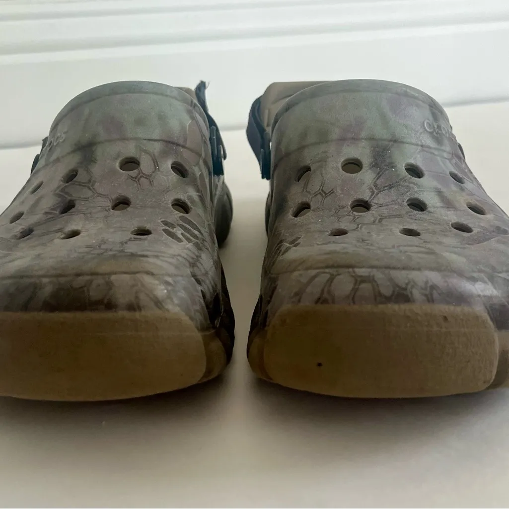 CROCS Iconic Comfort Camo Adjustable Straps Clogs Unisex 7M or 9W - Image 7