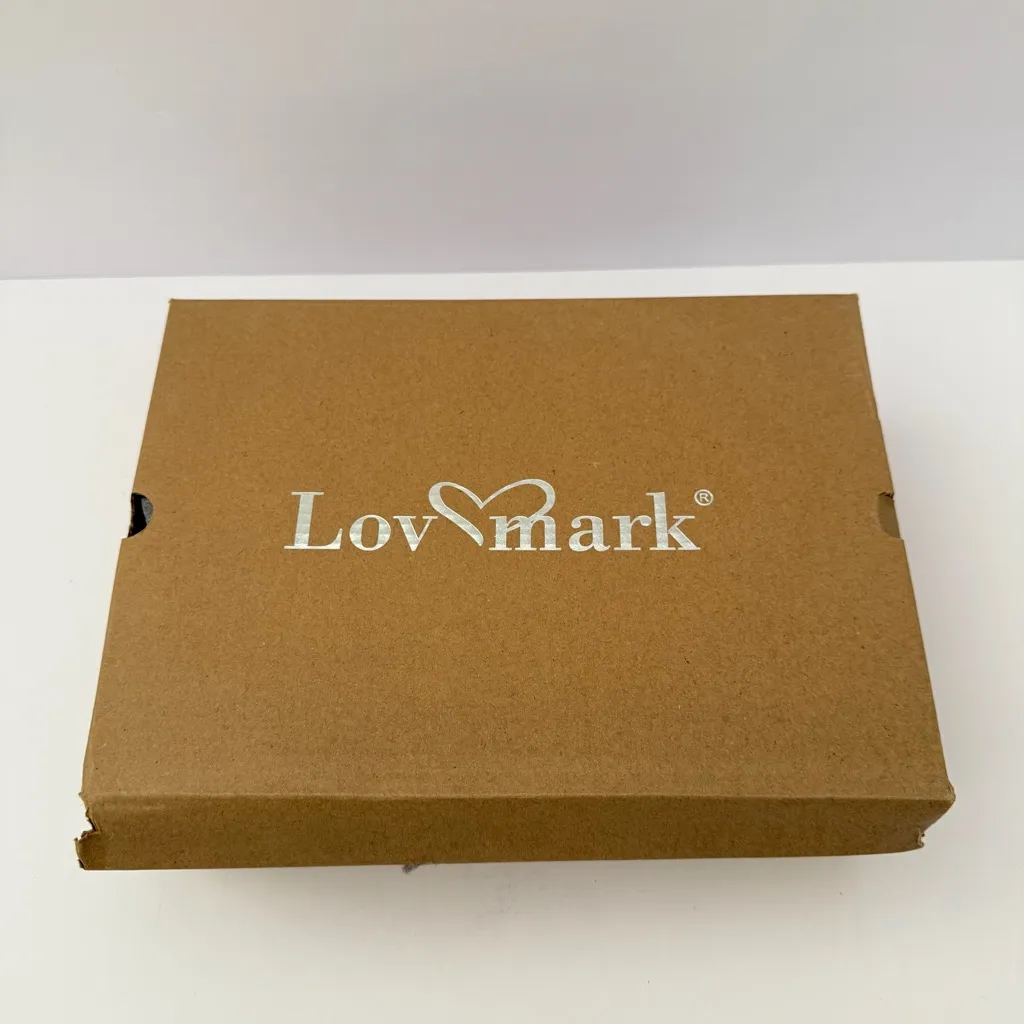 Lovmark Black Suede Ankle Strap Block Heel Velvet Women’s 9 Dress Classic Heels - Image 10